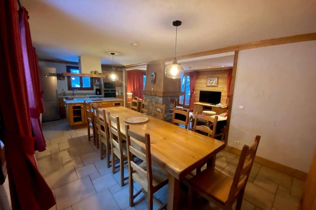 Chalet 6 Chambres A 3 Min Des Pistes Des 3 Vallees St Martin De Belleville Saint-Martin-de-Belleville Εξωτερικό φωτογραφία